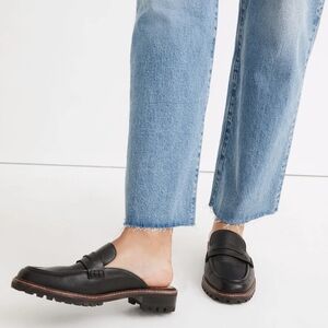 Nwot Madewell The Corinne Lugsole Loafer Mule in a size 8.5.